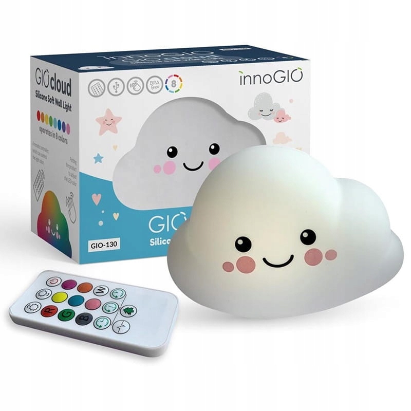 

Innogio Lampka silikonowa Led Cloud