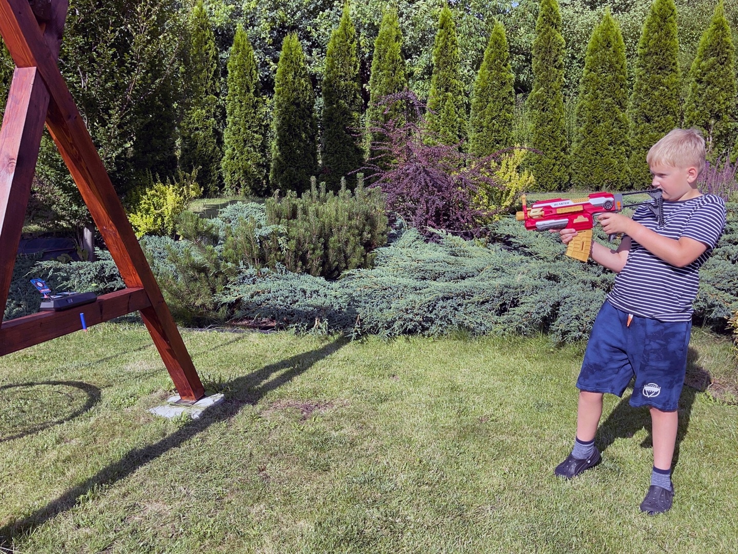 TARCZA ELEKTRONICZNA 3 CELE DO NERF STRZELNICA Wiek dziecka 5 lat +