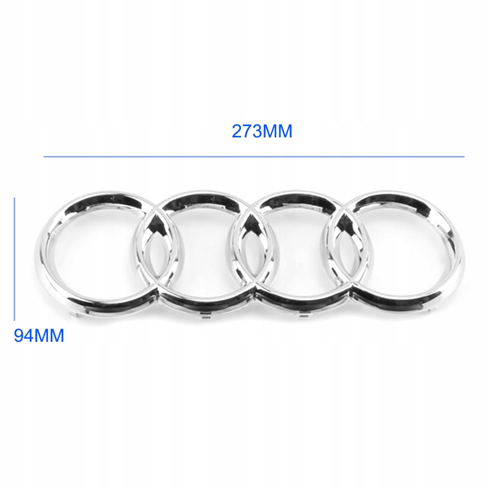 

Audi Kolka Przod A3 A4 A5 A6 Znaczek Logo 273x94mm