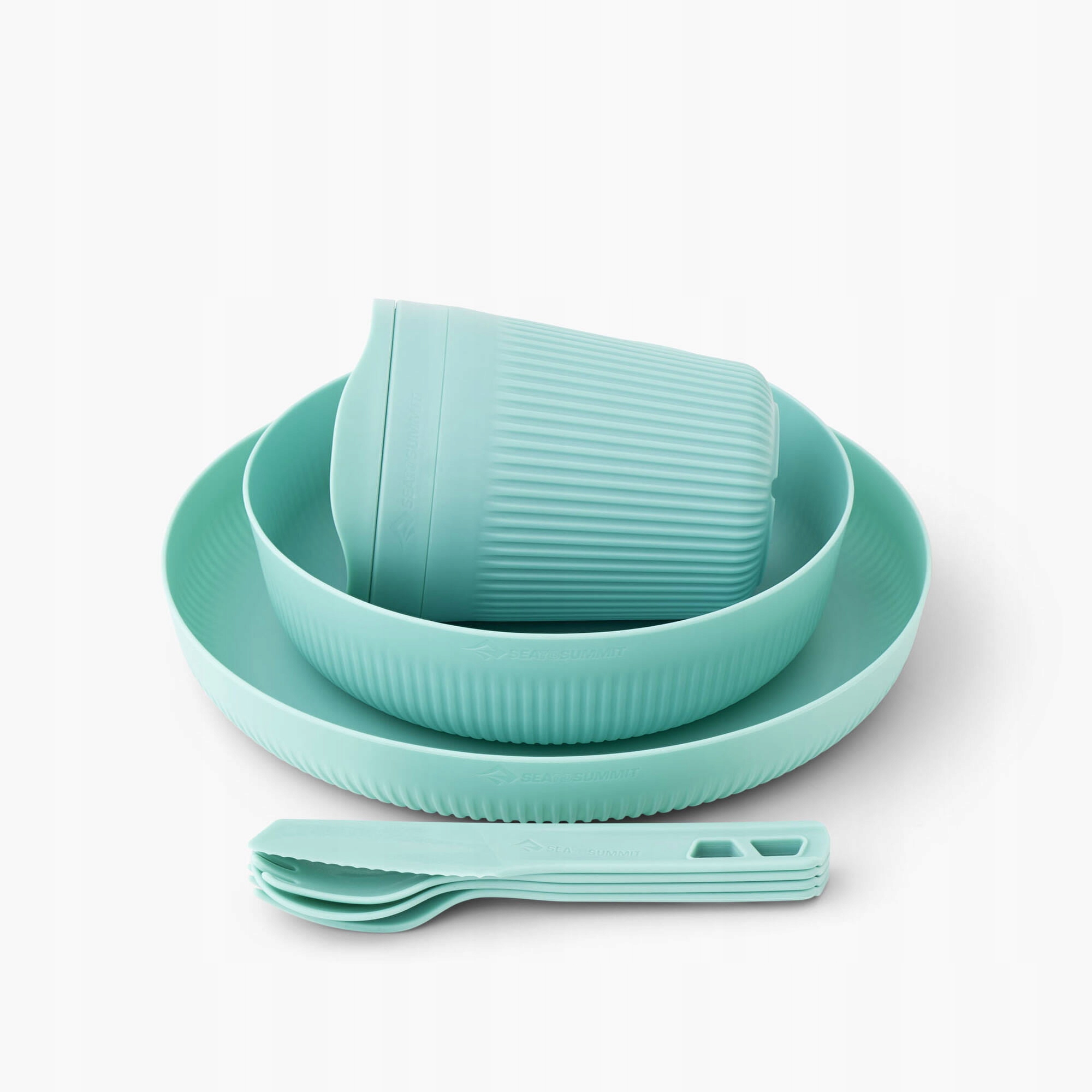 SeaToSummit Sada nádobí Passage Dinnerware 7ks pro 1 osobu modrá