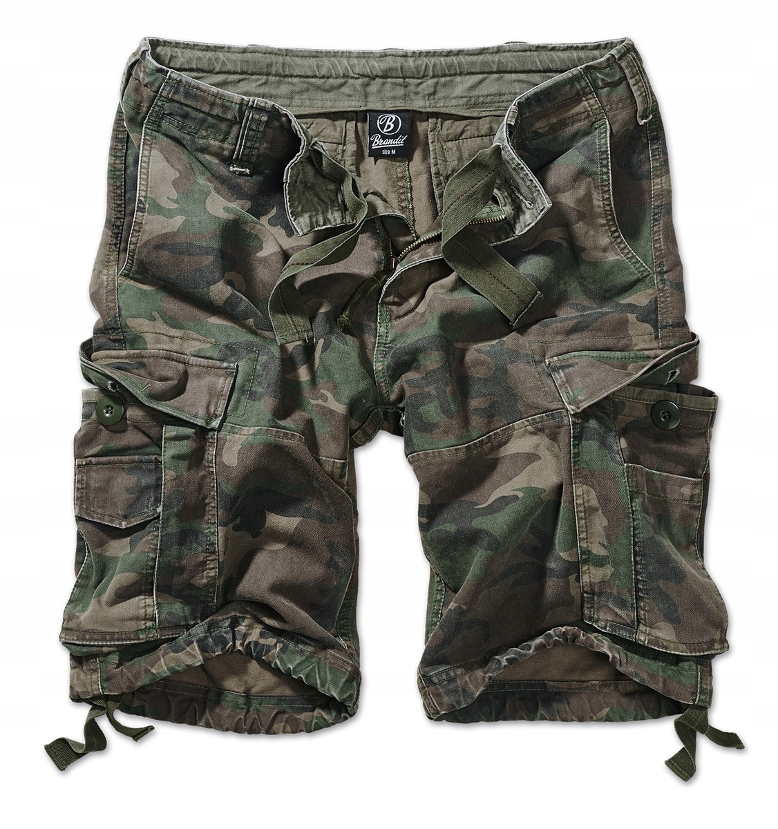 Kraťasy Brandit Vintage Shorts woodland 2002-10 L