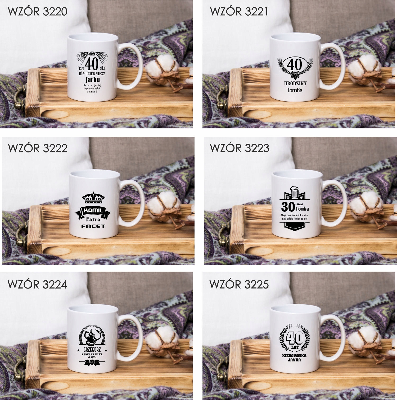 Kubek z imieniem PIJ PIWO BĘDZIESZ WIELKI JAK Marka inna