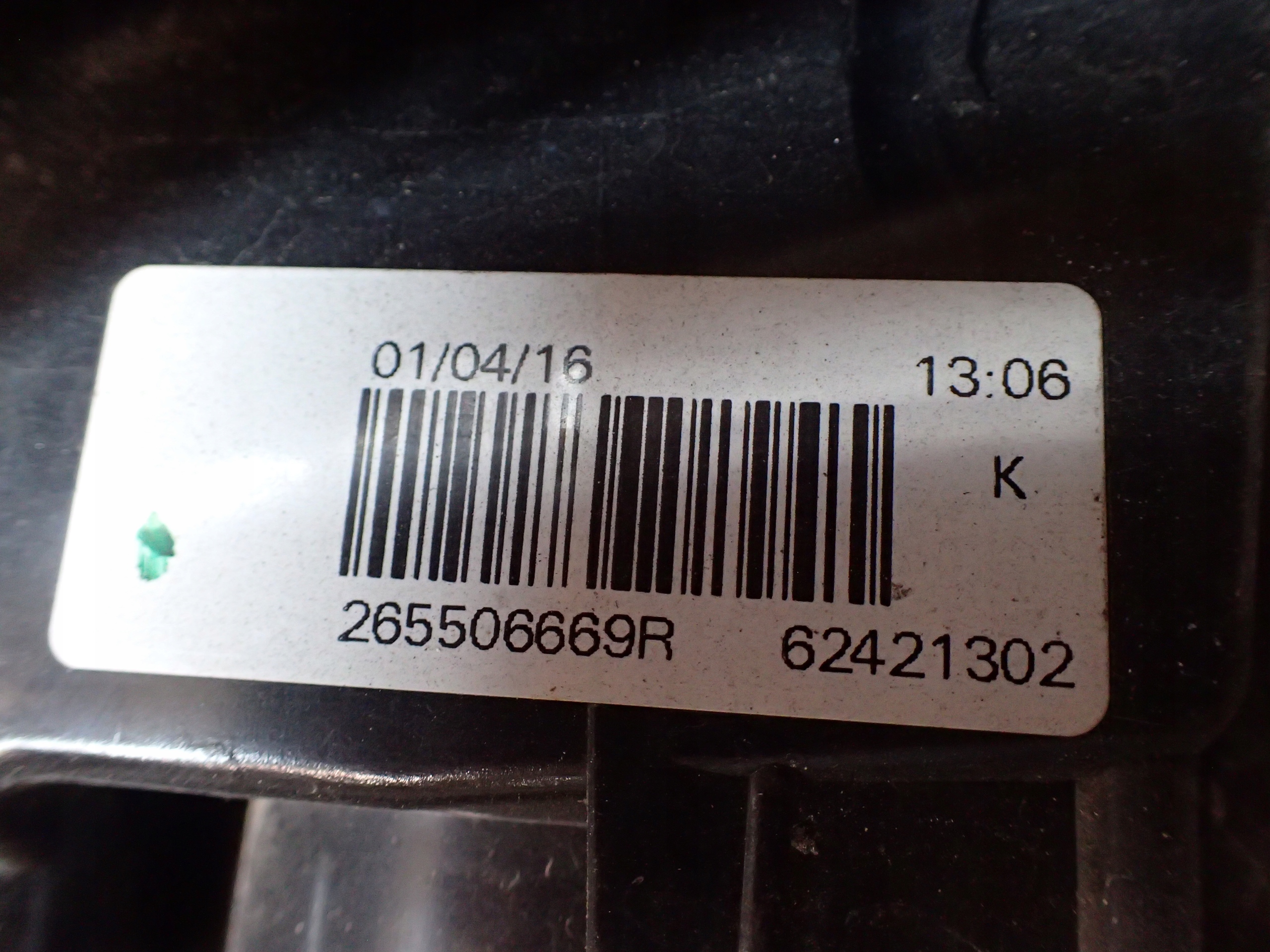 LIGHT REAR PART RIGHT DACIA SANDERO II 2 12- 2655006669R
