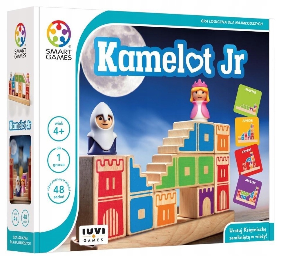 Smart Games Kamelot Junior PL Gra Logiczna 48zadań