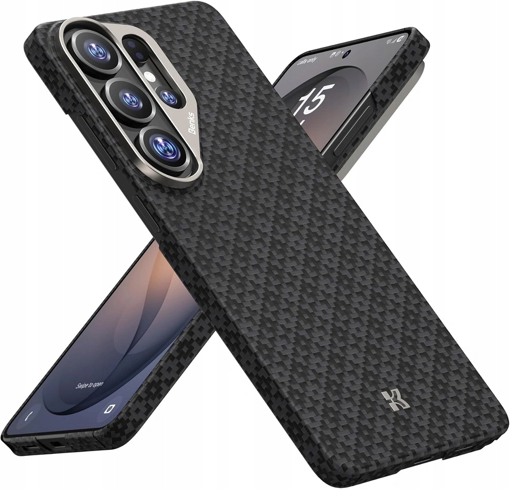Pouzdro pro Samsung Galaxy S26 Ultra Benks Carbon Kevlar Armor Air Grid MagSafe
