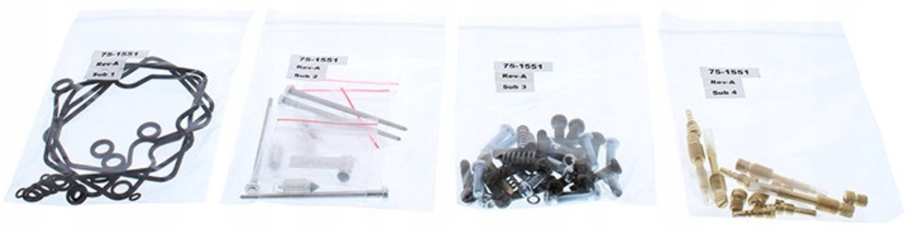 Opravná sada karburátoru Kawasaki Zrx 1200 R 01-05 Nová