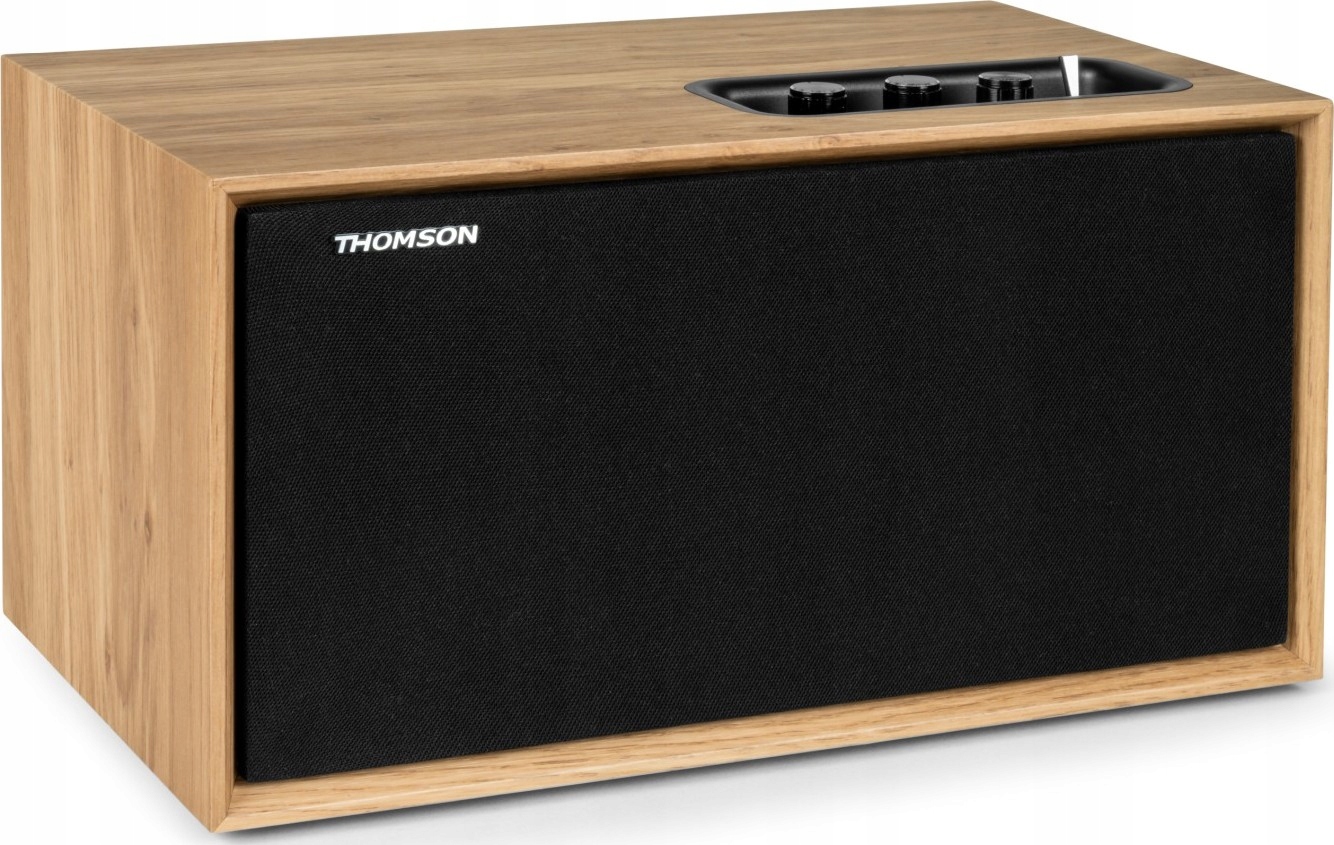 Thomson Głośnik drewniany Cosy Bluetooth 100W WS502