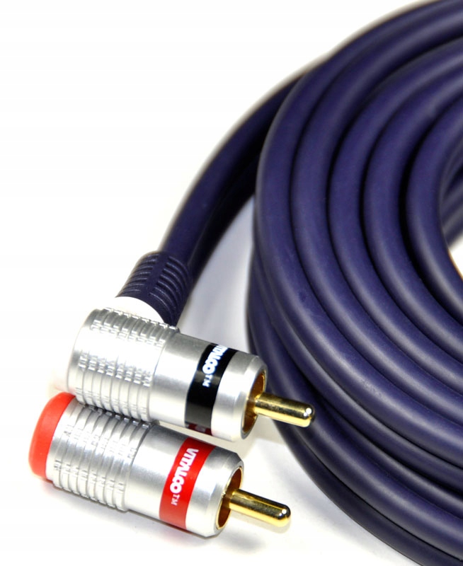 

kabel przewód 2x rca chinch Digital 1,5m kątowy