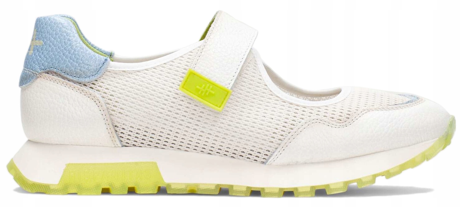 Dámské Baleríny S Prolamovanou Síťkou, Bílé, Španělské Hispanitas 39