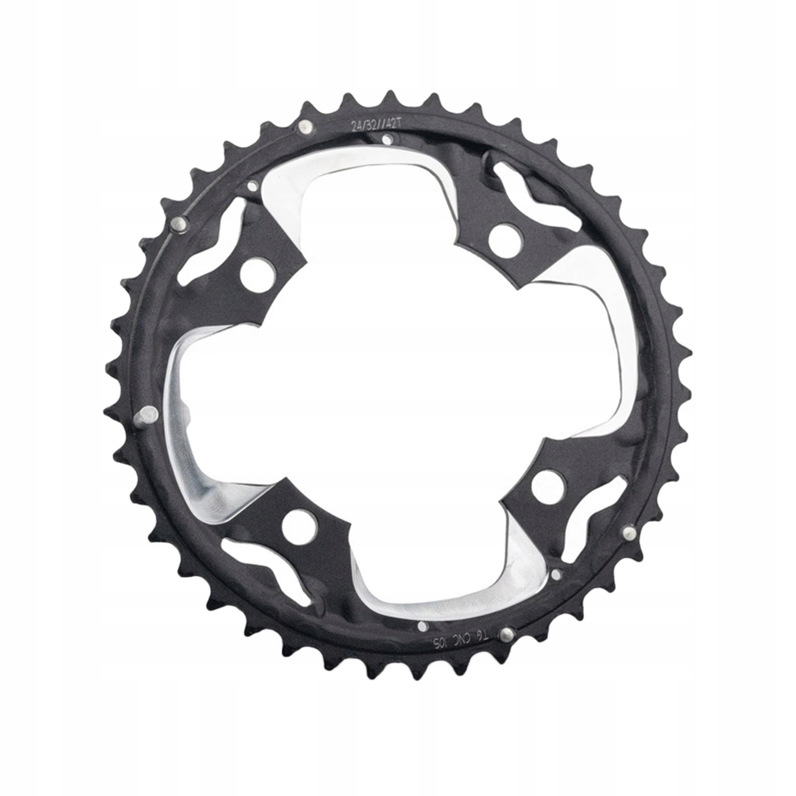 Zębatka rowerowa MTB 104 BCD Łańcuch zębaty A 42T Marka inna