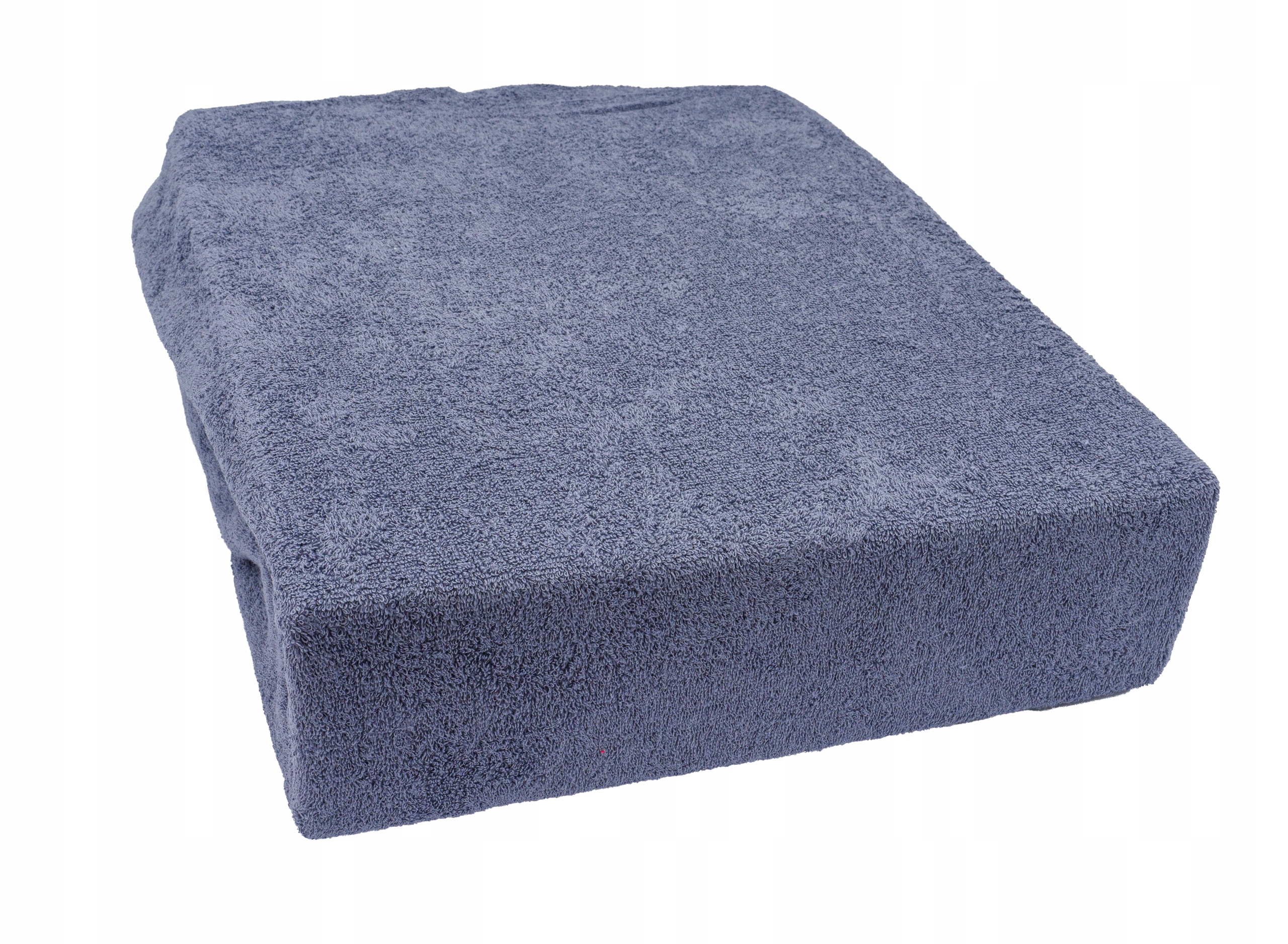 

Prześcieradło frotte z gumką 90x200 szare c Grube