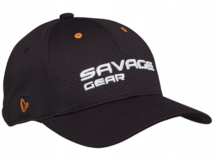 Czapka z daszkiem Sports Mesh Cap wędkarska baseballowa czarna Savage Gear