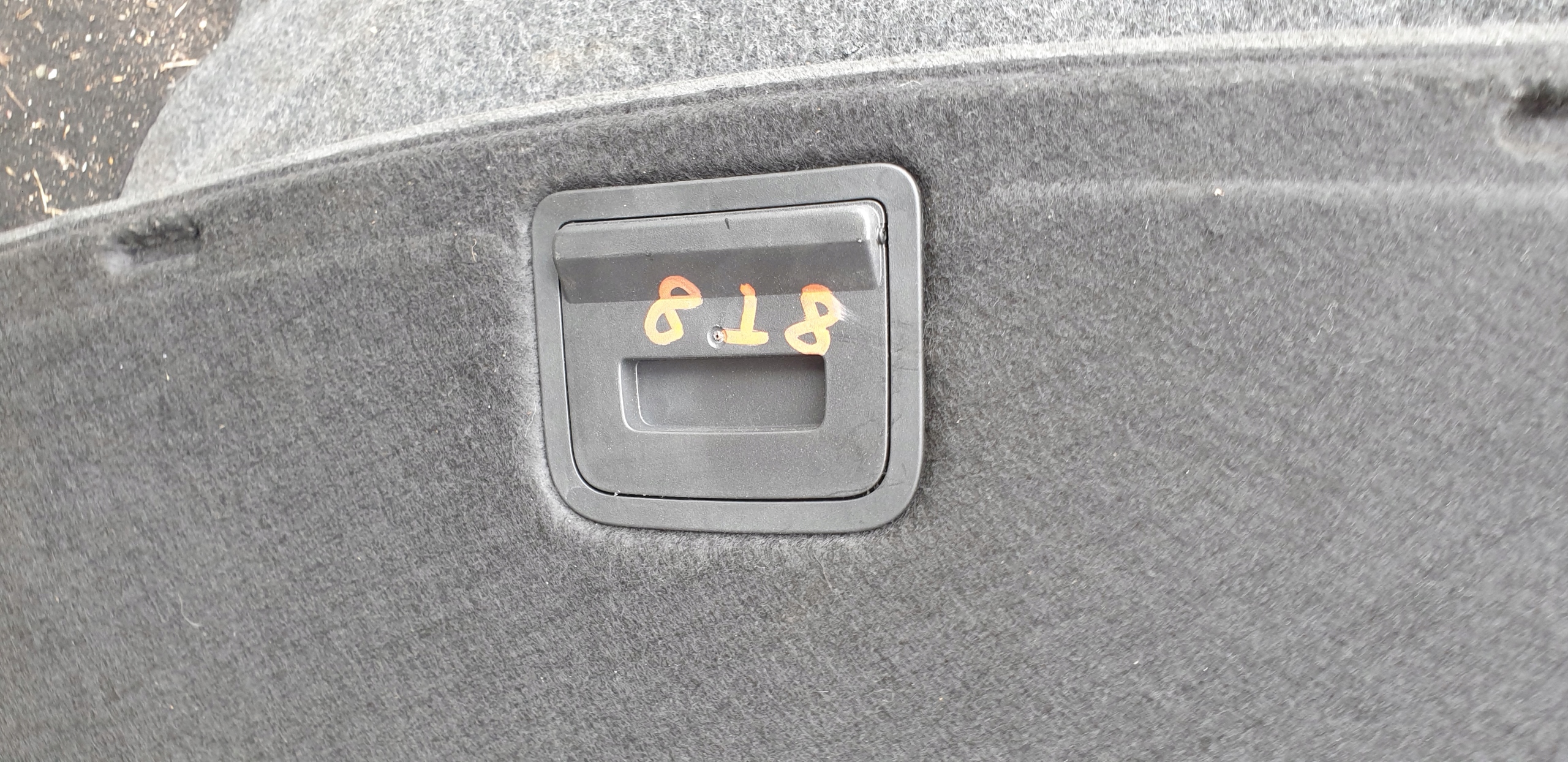 mats boot floor AUDI A5 8T SPORTBACK OE