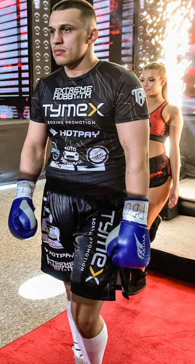 Rękawice bokserskie 10 oz Yakimasport WOLF BLUE Marka Yakimasport