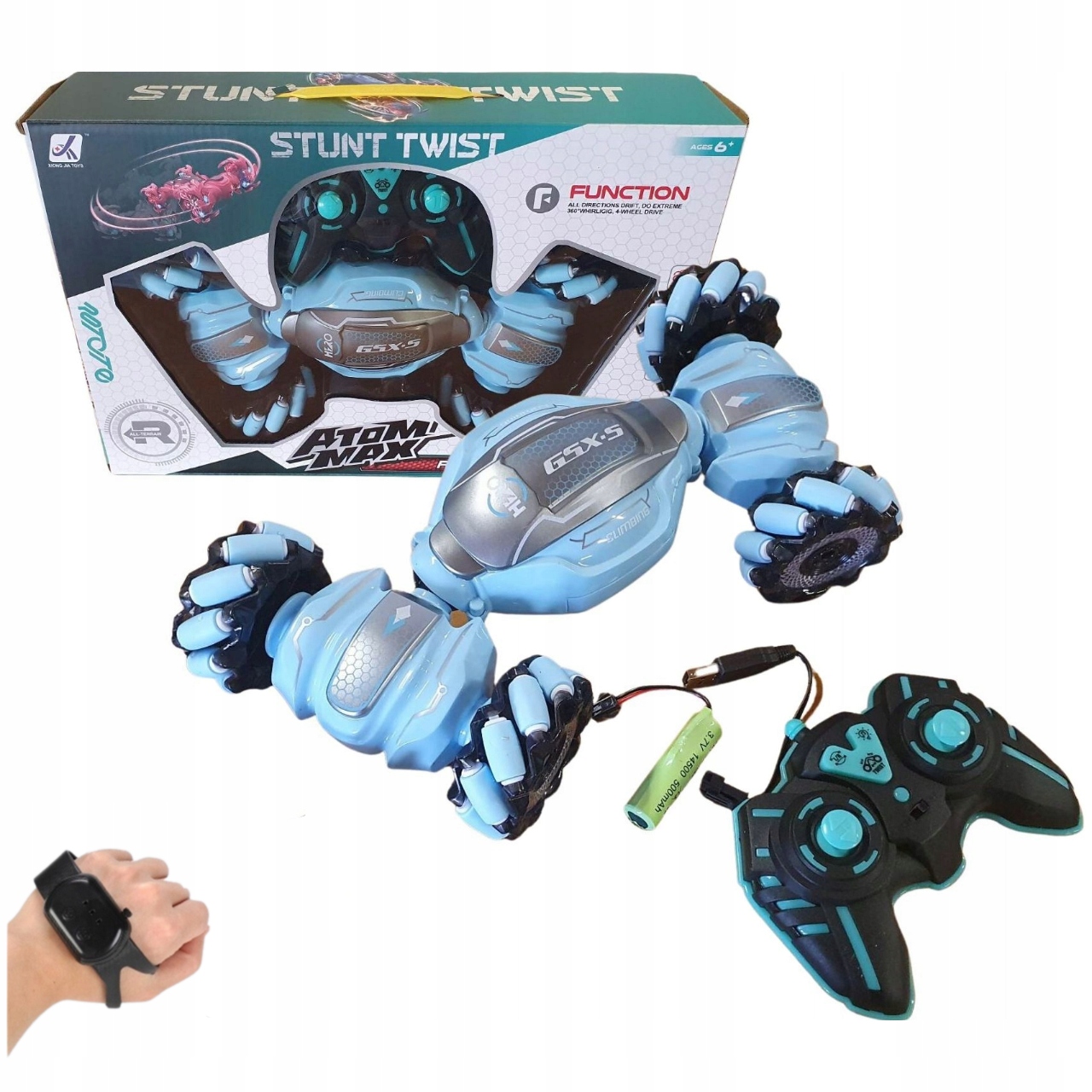 Auto 4X4 Twister Ovládané Gesty 360