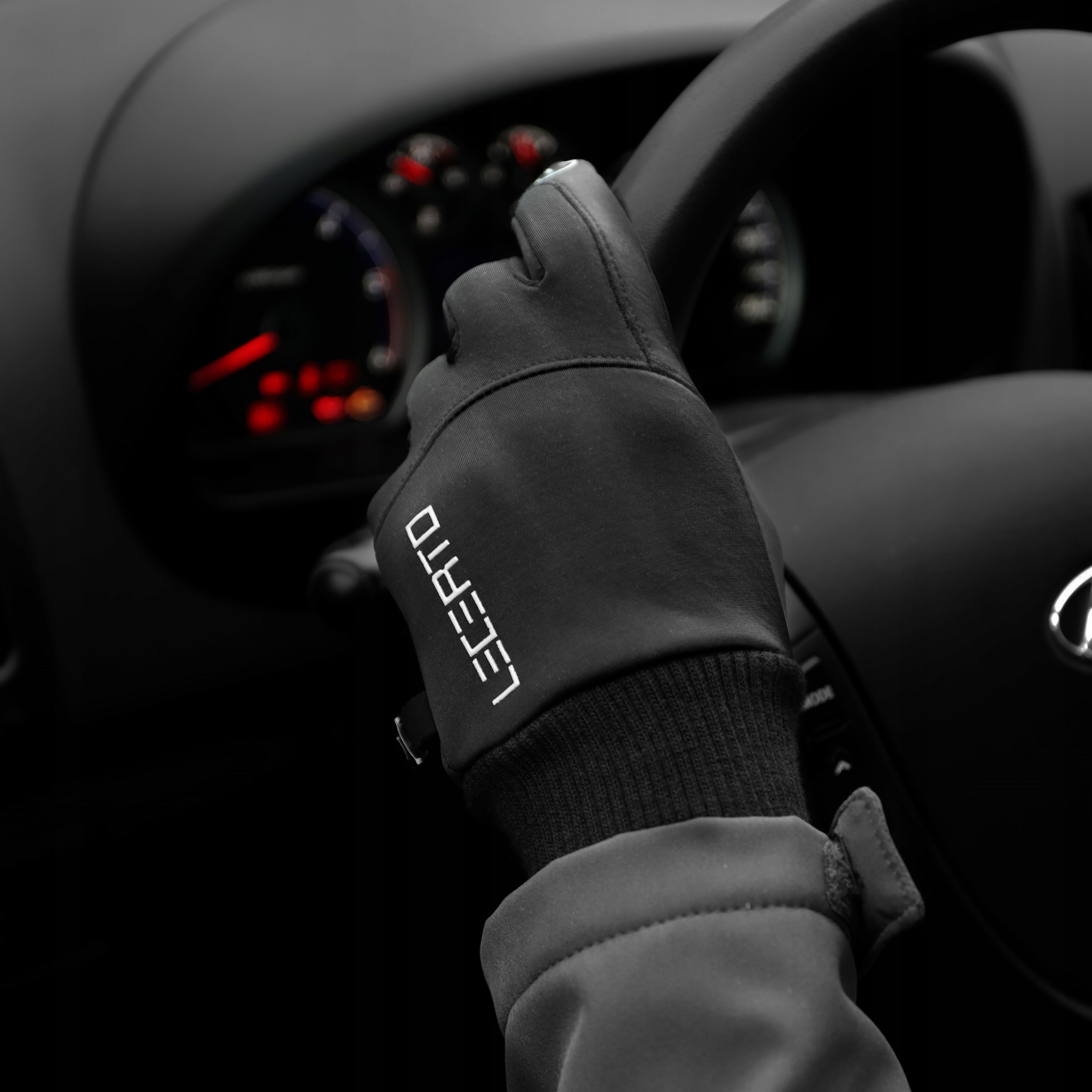 ZIMOWE OCIEPLANE RĘKAWICZKI DOTYKOWE WODOODPORNE WIATROSZCZELNE LECERTO Marka Inna marka