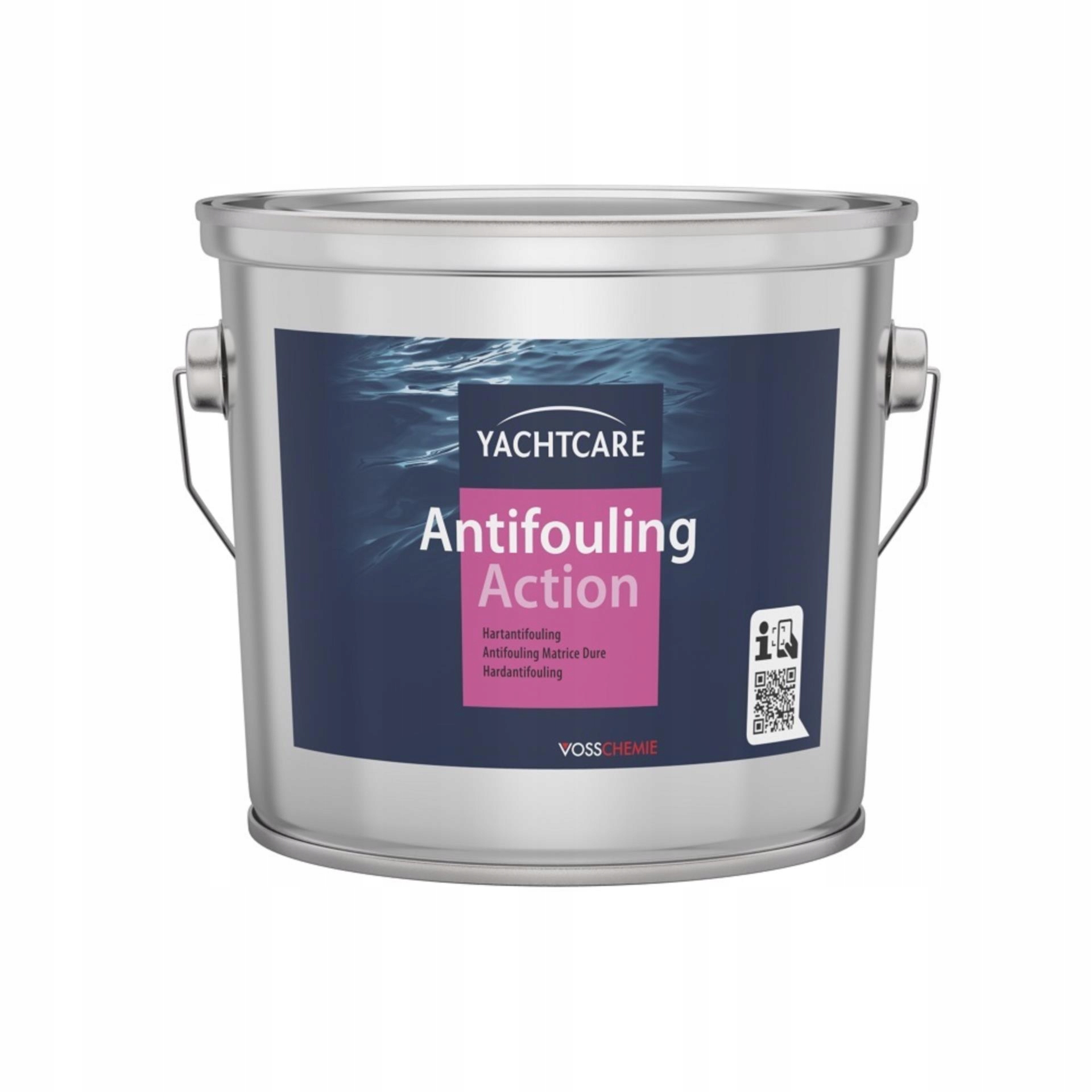 Yachtcare AntifoulingAction Środek Przeciwporostowy Do Łodzi Czerwony 2,5L