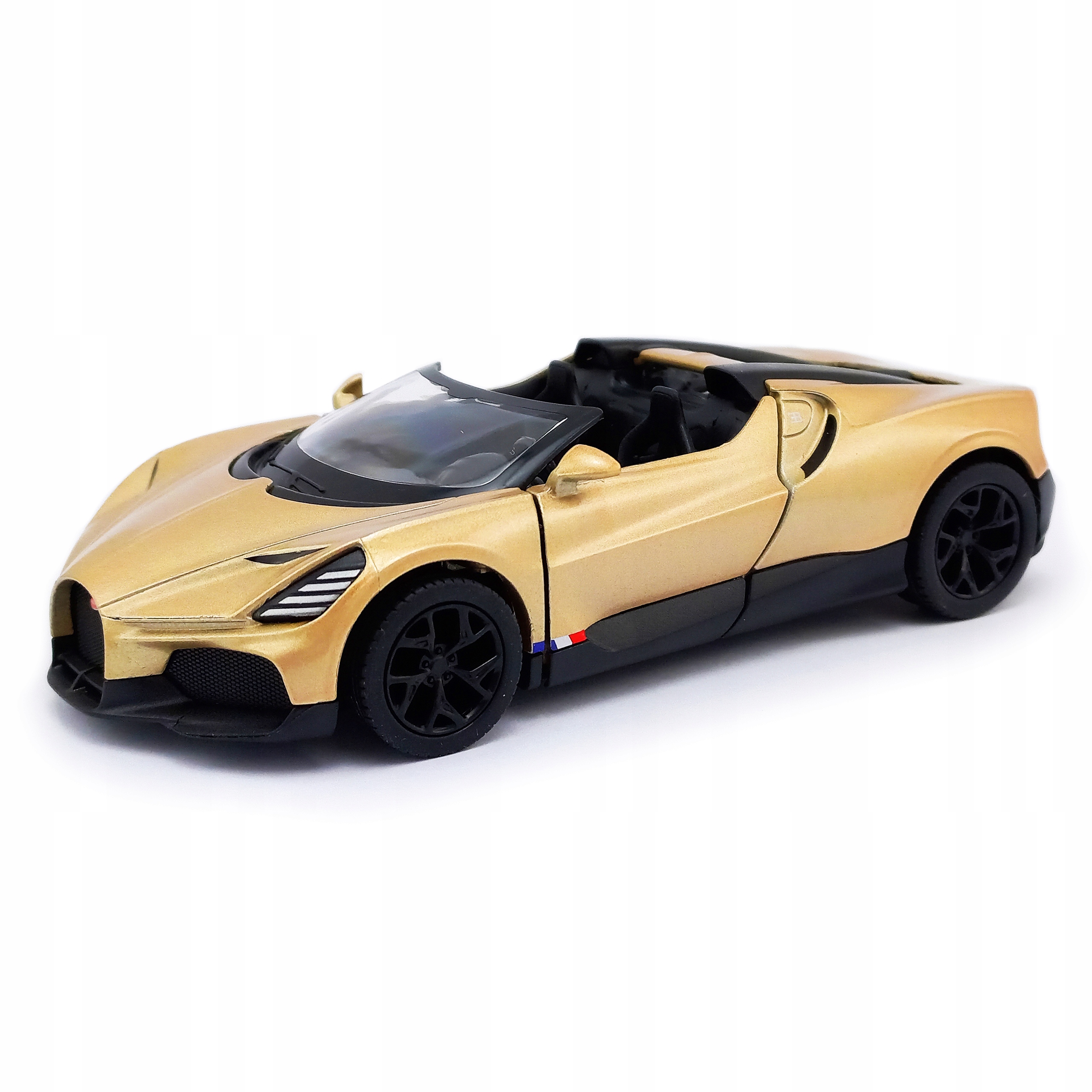 AUTO METALOWE BUGATTI MISTRAL METAL SAMOCHÓD MODEL AUTKO KINSMART 1:36 EAN (GTIN) 5901353954833