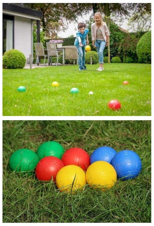 KULE DO GRY BULE GRA TOWARZYSKA PIKNIKOWA 8 sztuk Marka Petanque