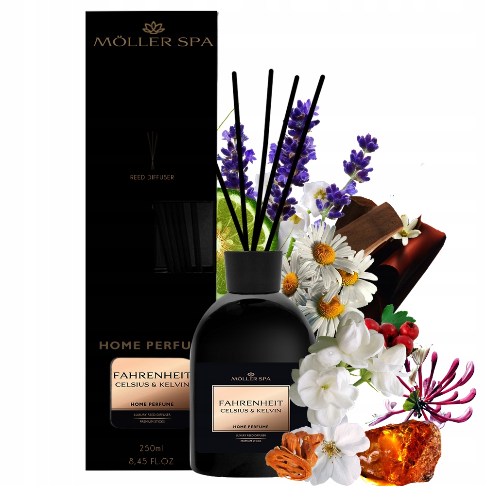 Vůně Parfému Fahrenheit Do Domácnosti Tyčinky Osvěžovač 250 ml Velká Objem