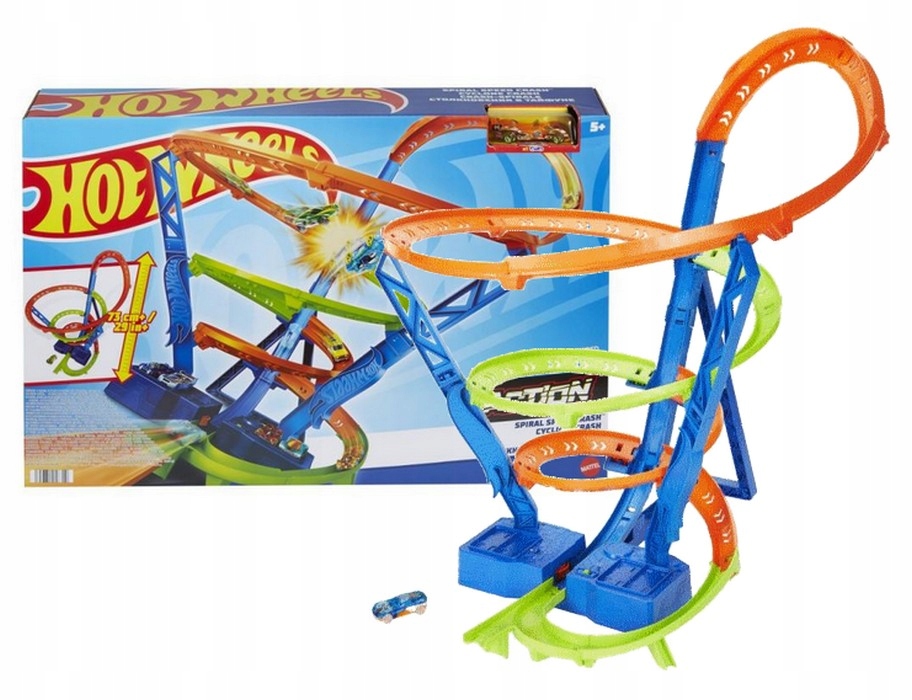 

Hot Wheels Zestaw Torów Wyścigowe Tornado autko