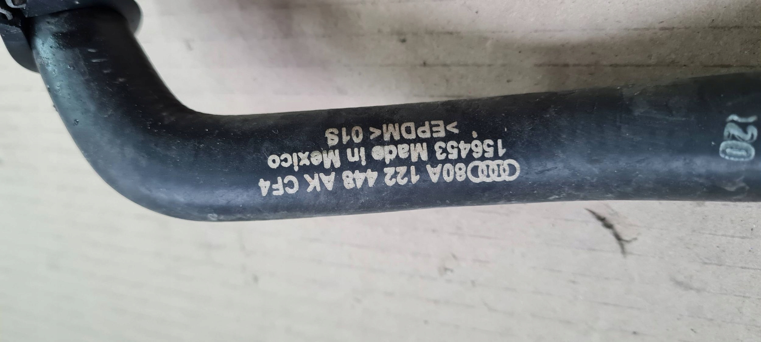SQ5 80A Q5 prijenos crijevo vode 3.0 TFSI 80A122448AK
