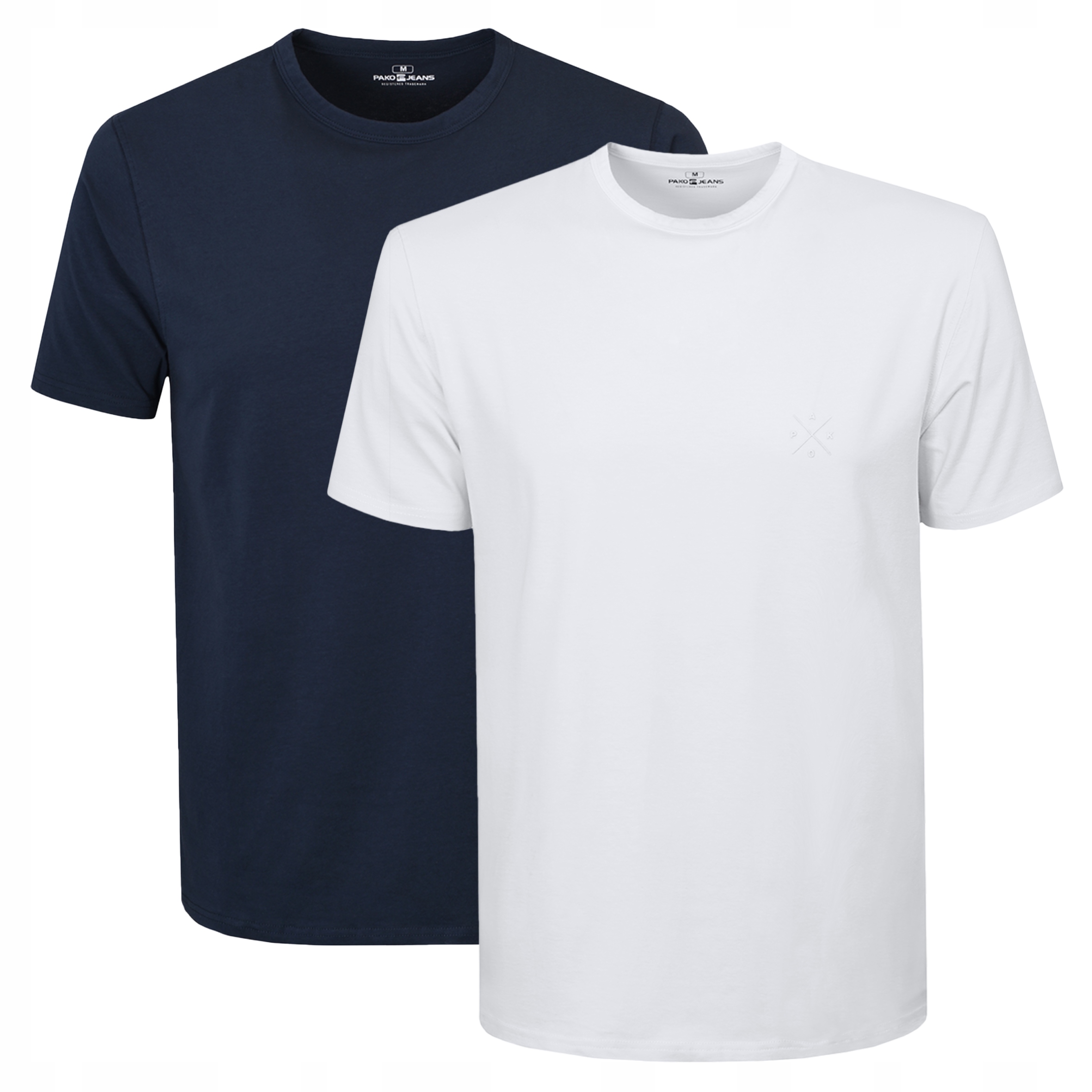 Sada Tričko tričko bavlněné Komplet 2-PAK 4XL Pako Jeans