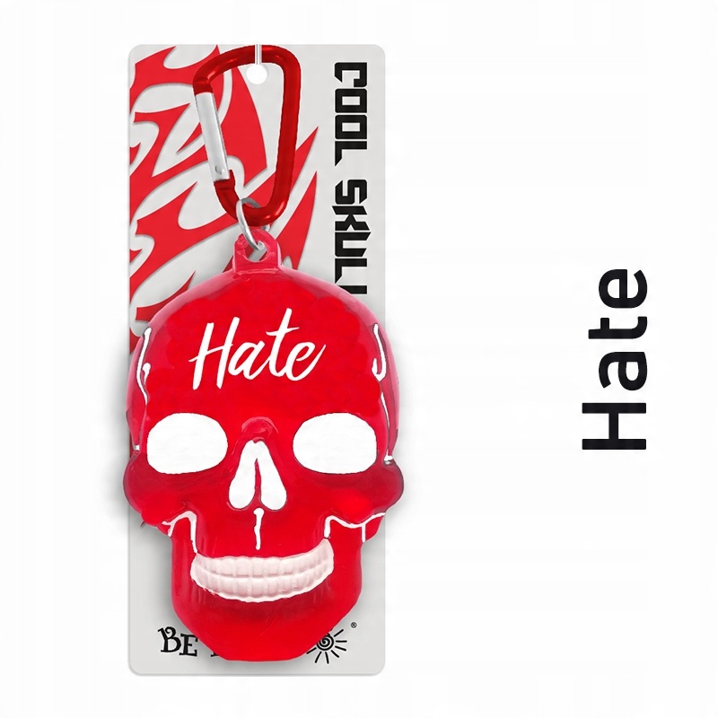 

Upominek z napisem Hate, czerwony