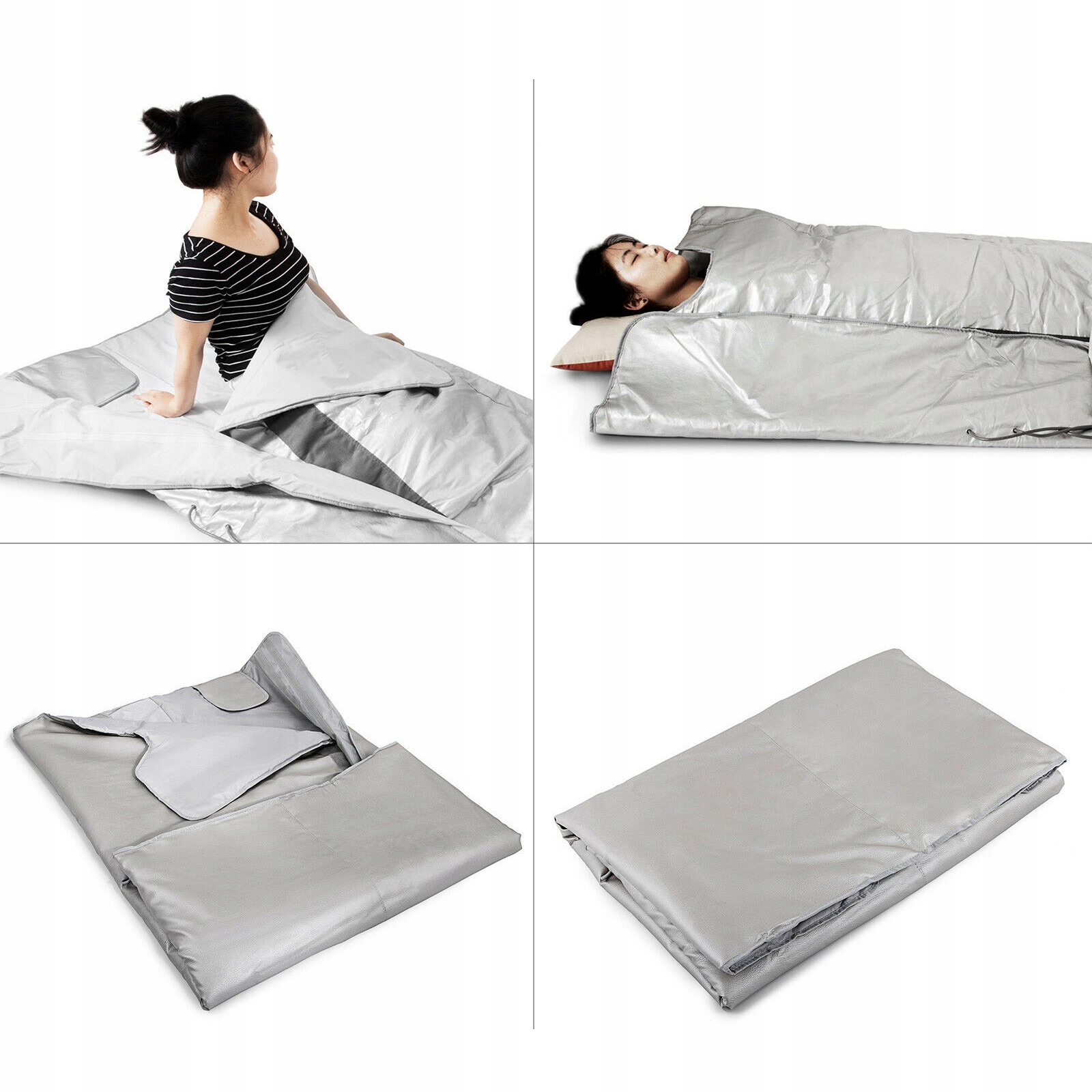 VEVOR Koc do Sauny na podczerwień 180 x 90 cm Moc 650 W