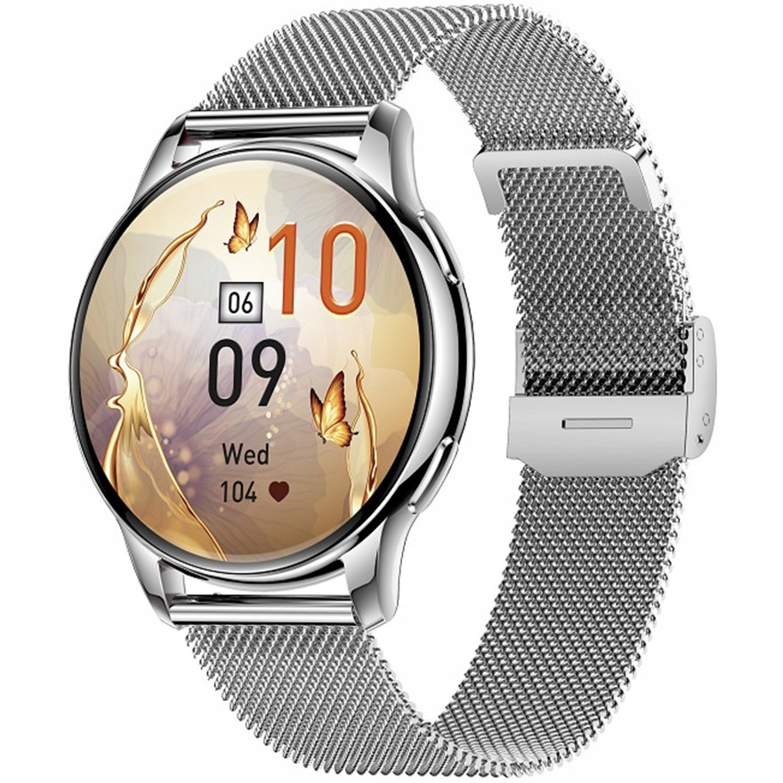 Dámské Chytré Hodinky Hagen HB13.111.1411 stříbrné