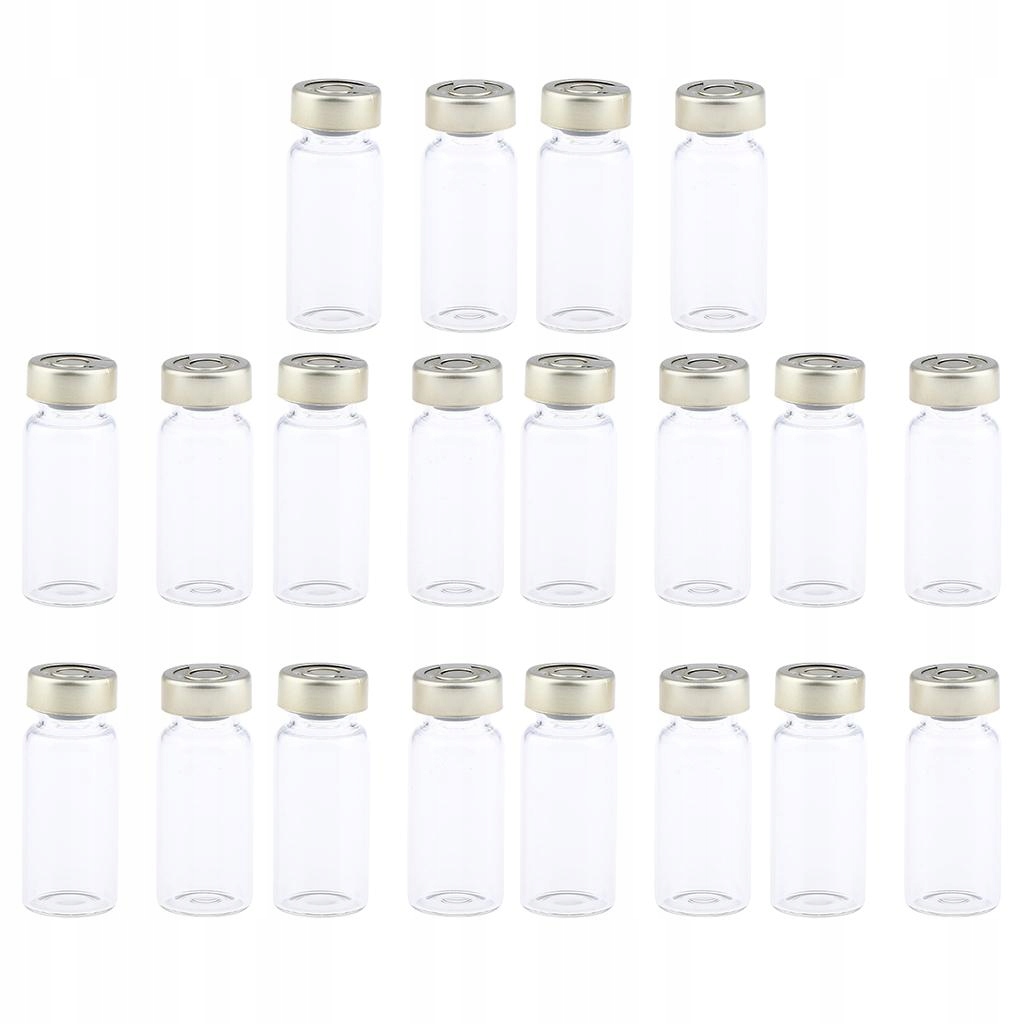 Zapieczętowane sterylne fiolki - 10 ml