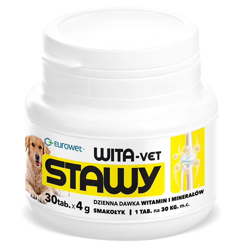 Levně Eurowet Vita-vet klouby 30 tabl x 4 g