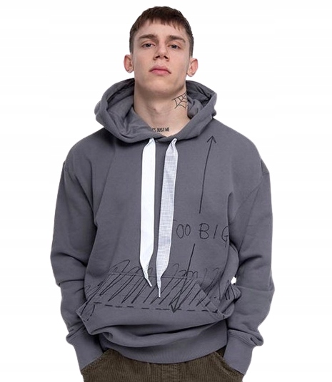 Puma x Michael Lau Too Big Graphic Mikina S Kapucí M