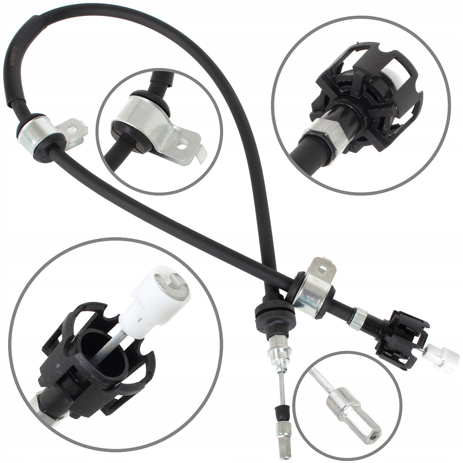 Elektrické brzdové lanko pravé pro Citroen C5 III X7 Peugeot 508