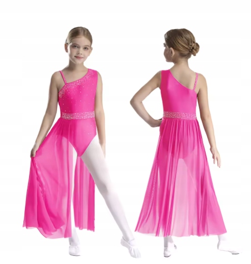 Strój Body Sukienka Do Tańca 134 140 Balet Tutu S Nr 2357