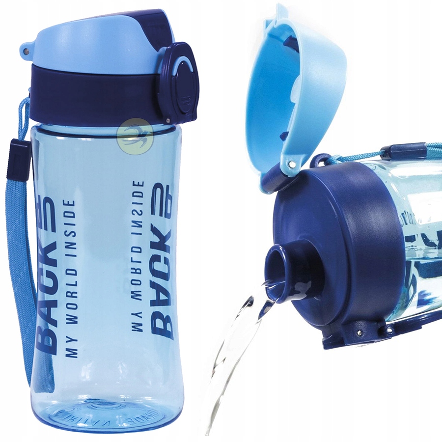 

Bidon Butelka Na Wodę Back Up Bpa Free 400 ML nieb
