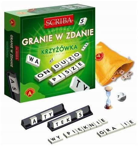 Alexander Gra Słowna 2w1 Granie w Zdanie Krzyżówka 13498