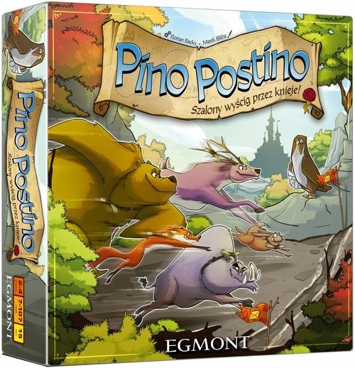Pino Postino gra planszowa