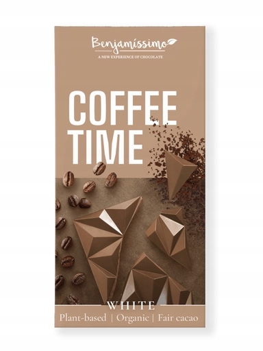 Levně 3x Kávová tabulka bez kofeinu Bezlepková Bio 60g Benjamissimo