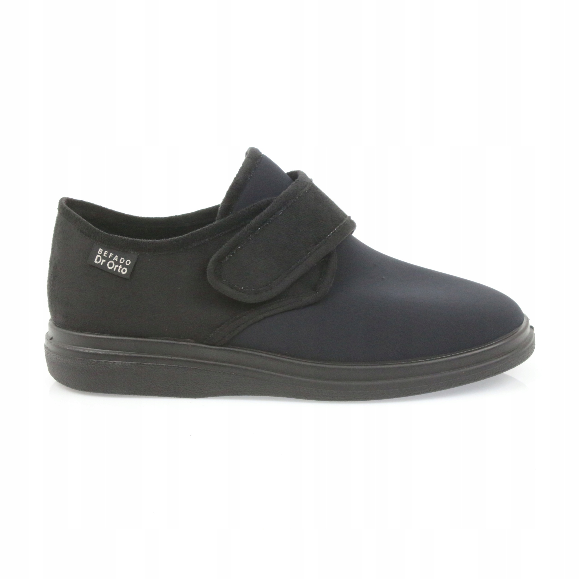 

Czarne Tkanina Buty Kobiety Kapcie Befado r.41
