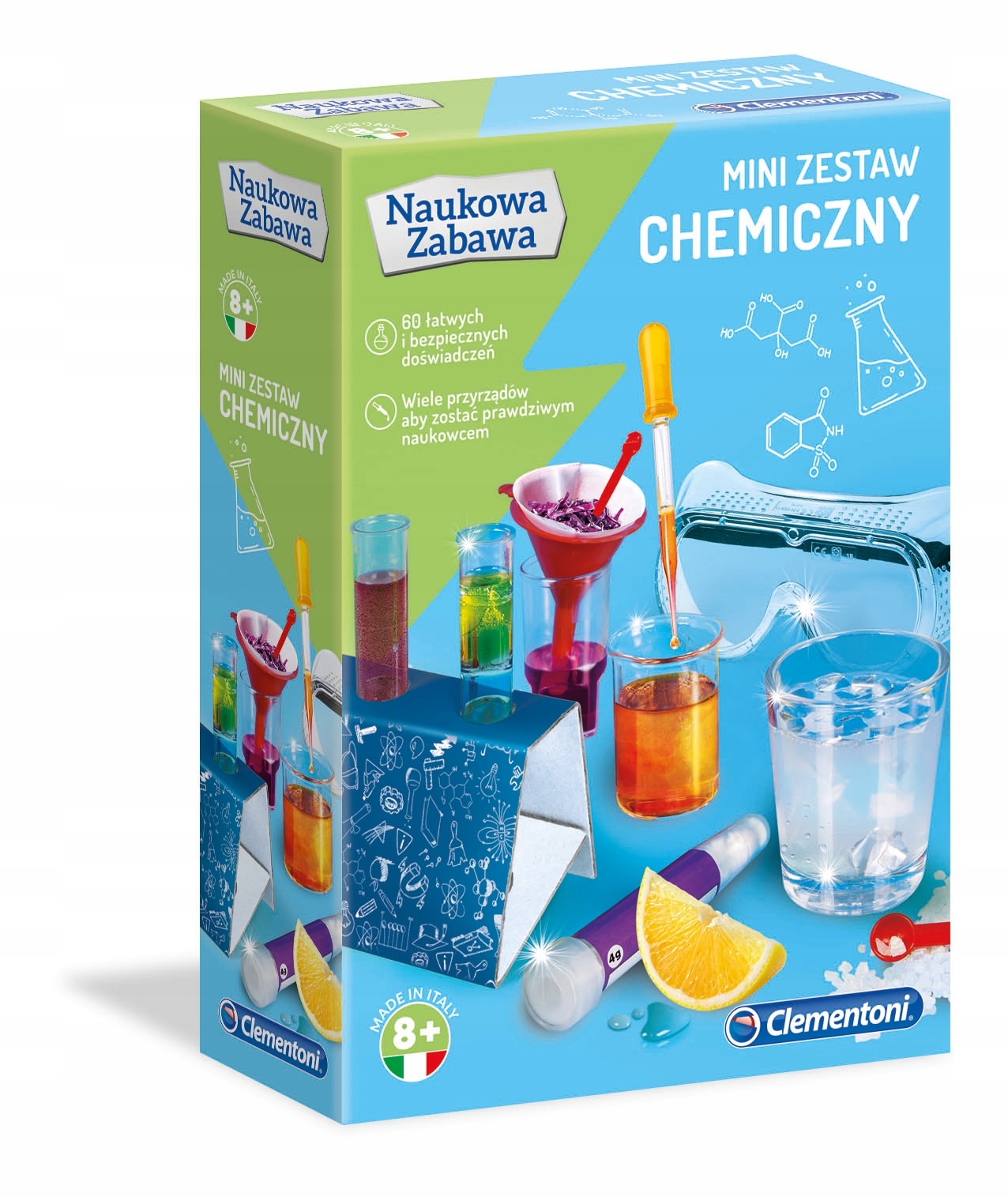 

Clementoni Mini Zestaw Chemiczny 60952 Naukowa