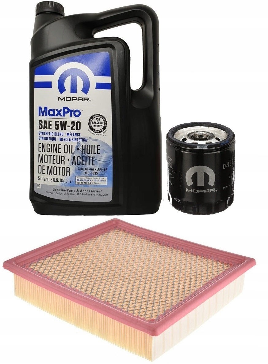 

Mopar 5W20 Filtry Dodge Journey 2,4 2009-2020
