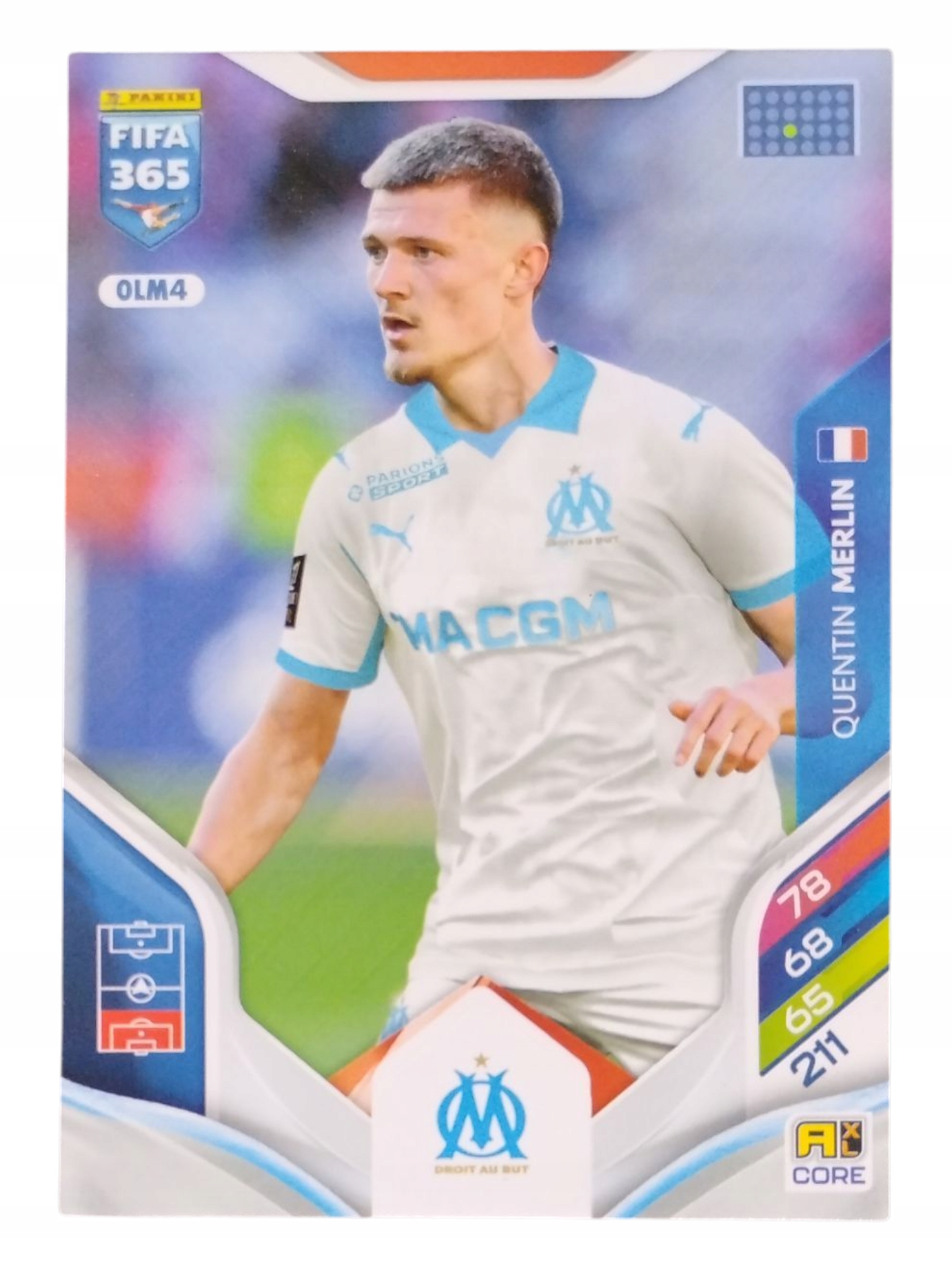 Panini Fifa 365 2026 Core Quentin Merlin Olympique Marseille OLM4