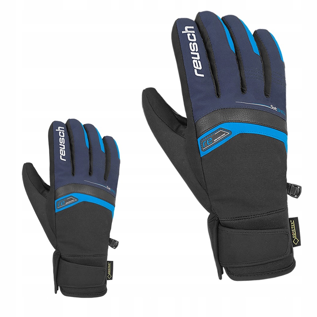 RĘKAWICE REUSCH BRUCE GTX 10 CZARNO-GRANATOWE