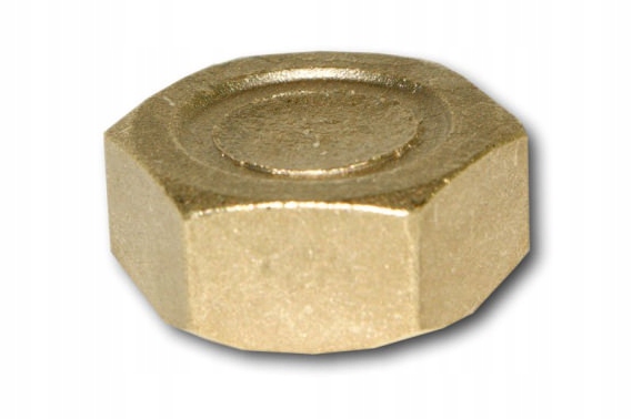 

Zaślepka mosiężna 1/2" mosiądz