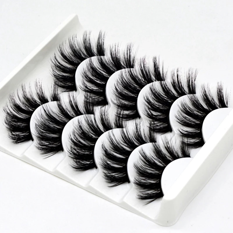 

Sztuczne rzęsy 3D, miękkie, 13mm, 5par (47)