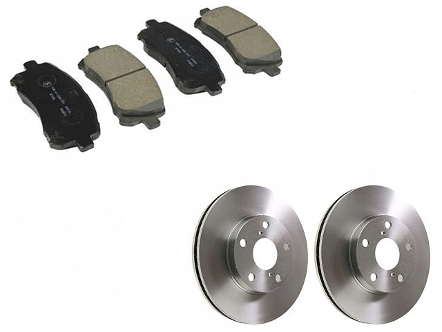 Диски + колодки фронт Forester і Impreza II Legacy