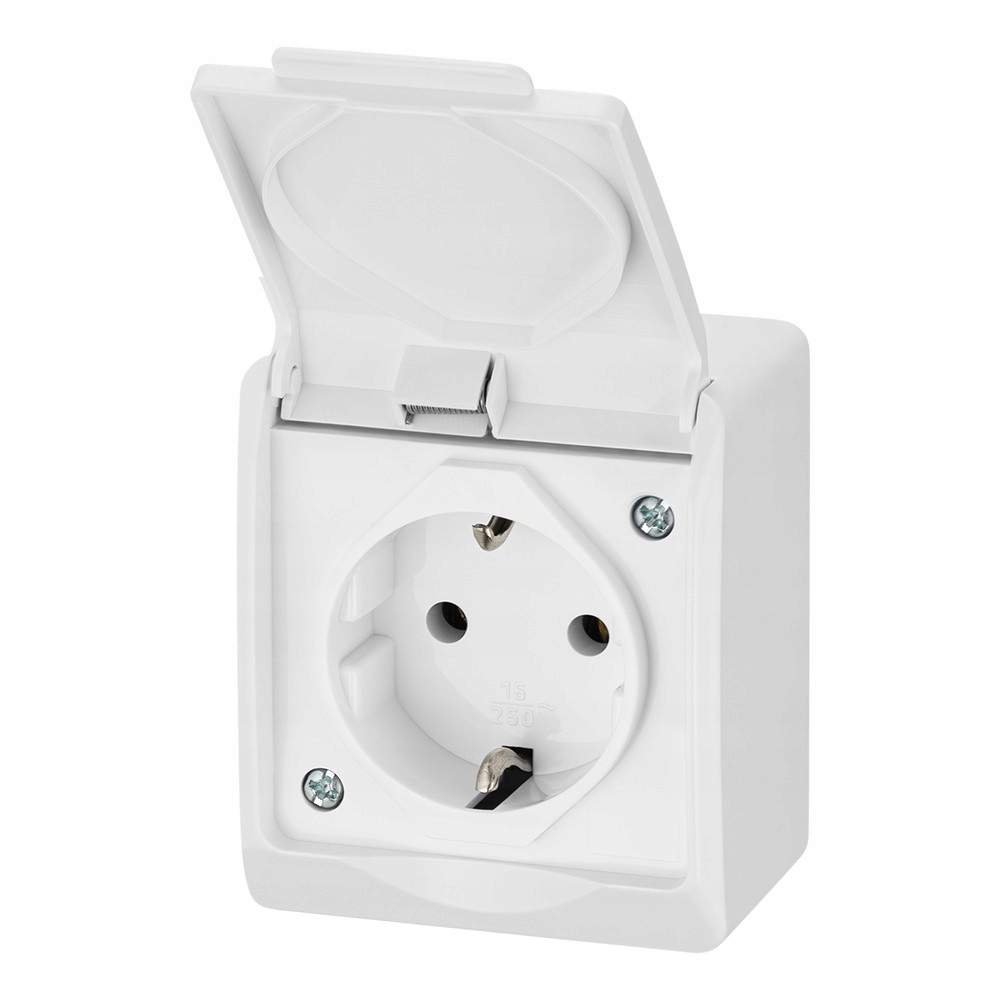 

Gniazdo pojedyńcze Schuko n/t IP44 0324-02 Hermes
