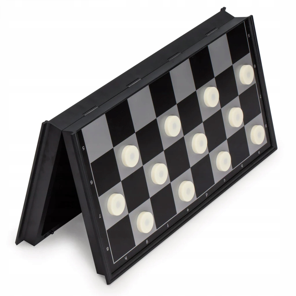 GRA WARCABY MAGNETYCZNE NA MAGNES DUŻE SKŁADANE PUDEŁKO Nazwa WARCABY MAGNETYCZNE