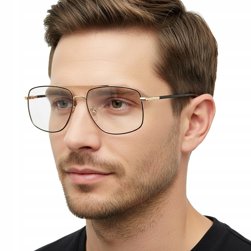 Pánské brýle do Počítače pilotky bez dioptrií Velké Estillo značkové Bonus